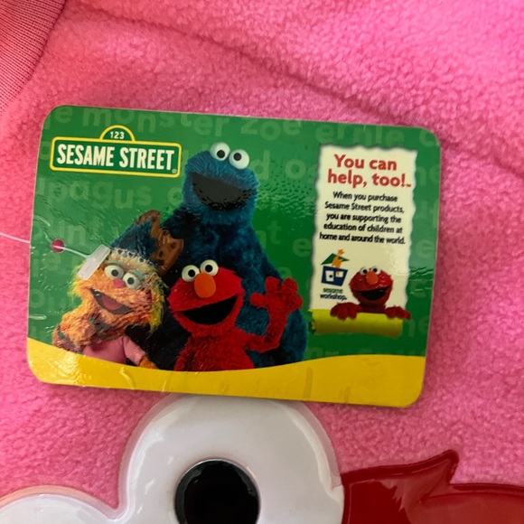 Vintage 2005 - Sesame Street Elmo fleece - 5T -NWT, EVC, cutest!!! - Picture 3 of 5